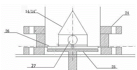 Low-rank coal adiabatic pyrolysis device