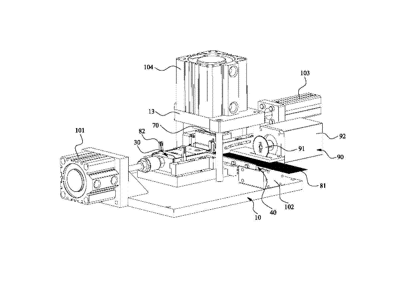 Terminal plugging mechanism of automatic assembling machine of electric connector