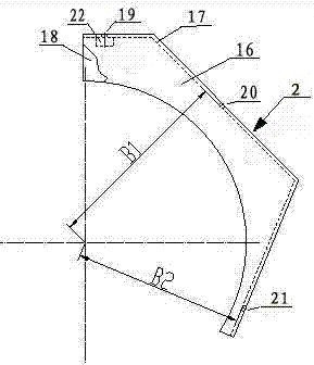 Anti-bursting device for worm gear box of turbosupercharger