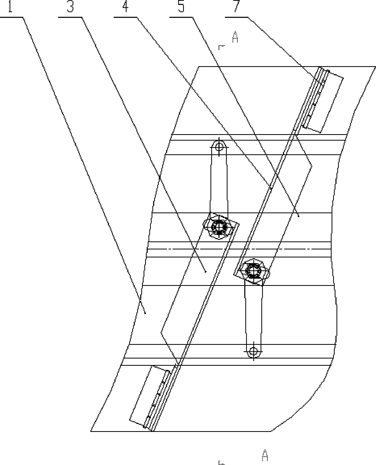 Adjustable threshing cylinder upper hood