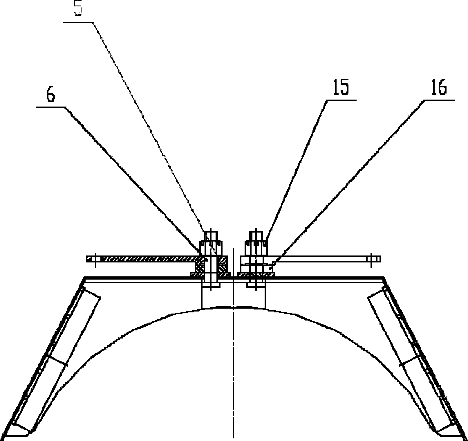 Adjustable threshing cylinder upper hood