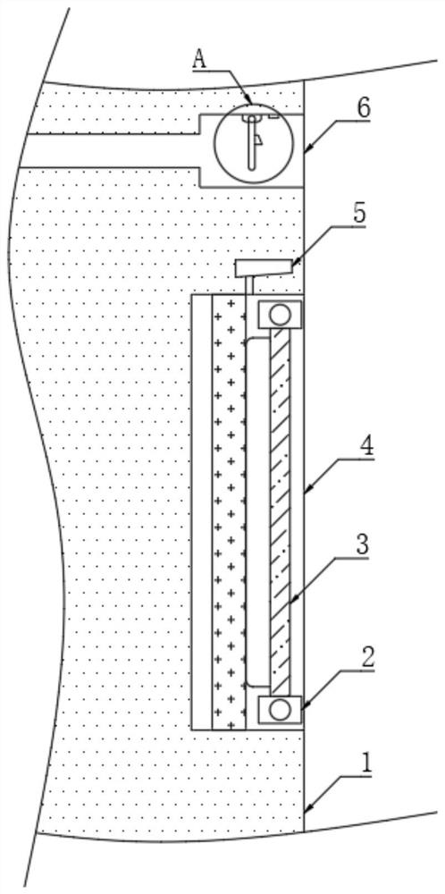 Infection department self-service registration machine disinfection structure