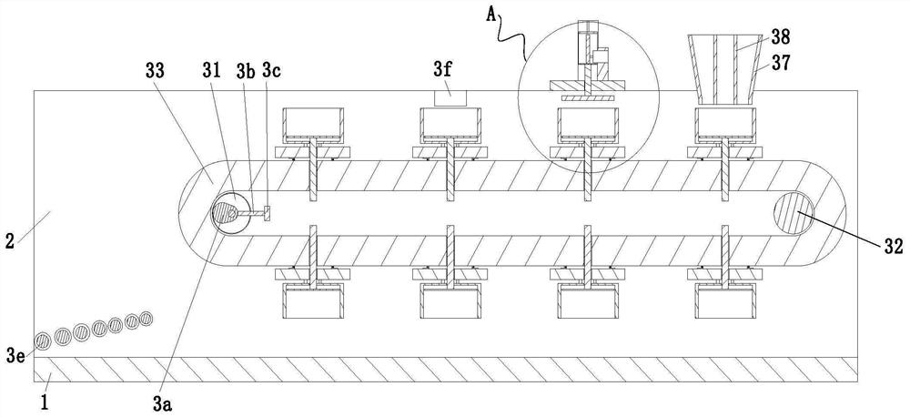 Automatic continuous forming system for preparing adsorbent activated carbon particles