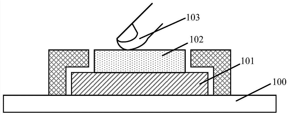 Encapsulation structure and encapsulation method of fingerprint recognition chip