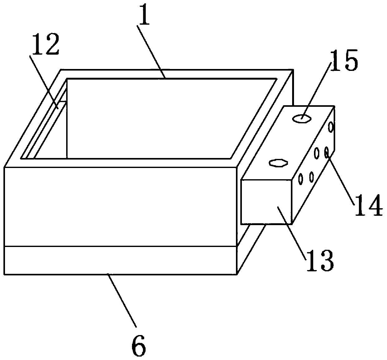 A portable art tool storage device