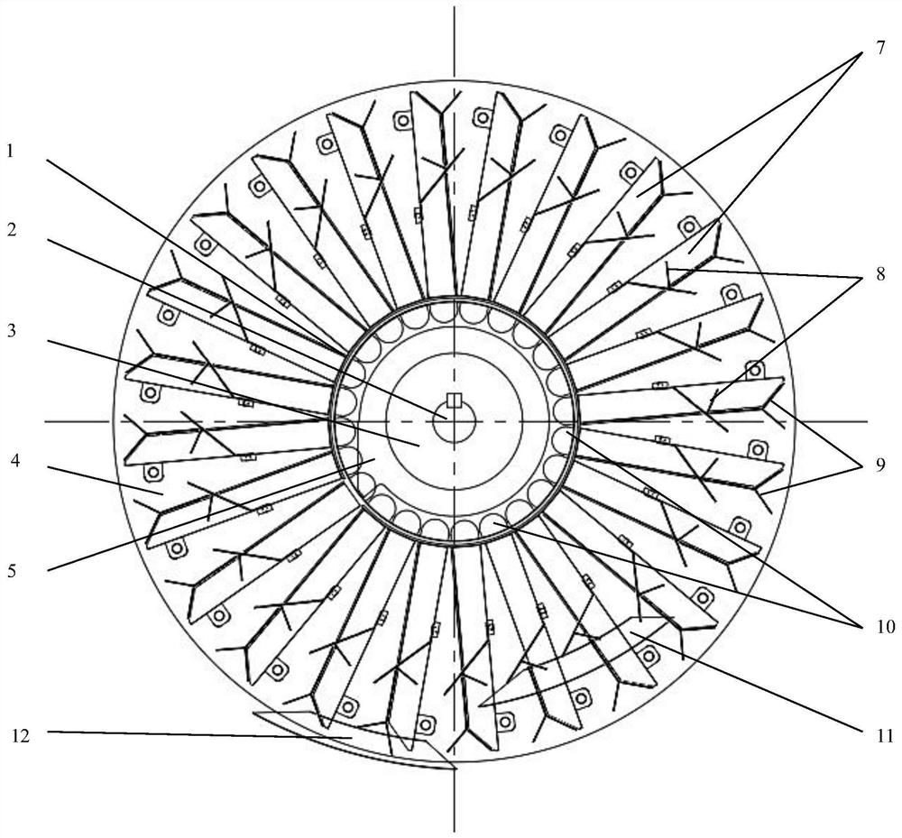 Seed meter rotary seeding device