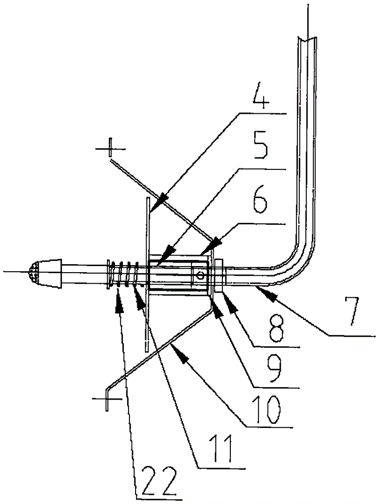 Pneumatic flapping and air exhausting spraying self-cleaning type air filter