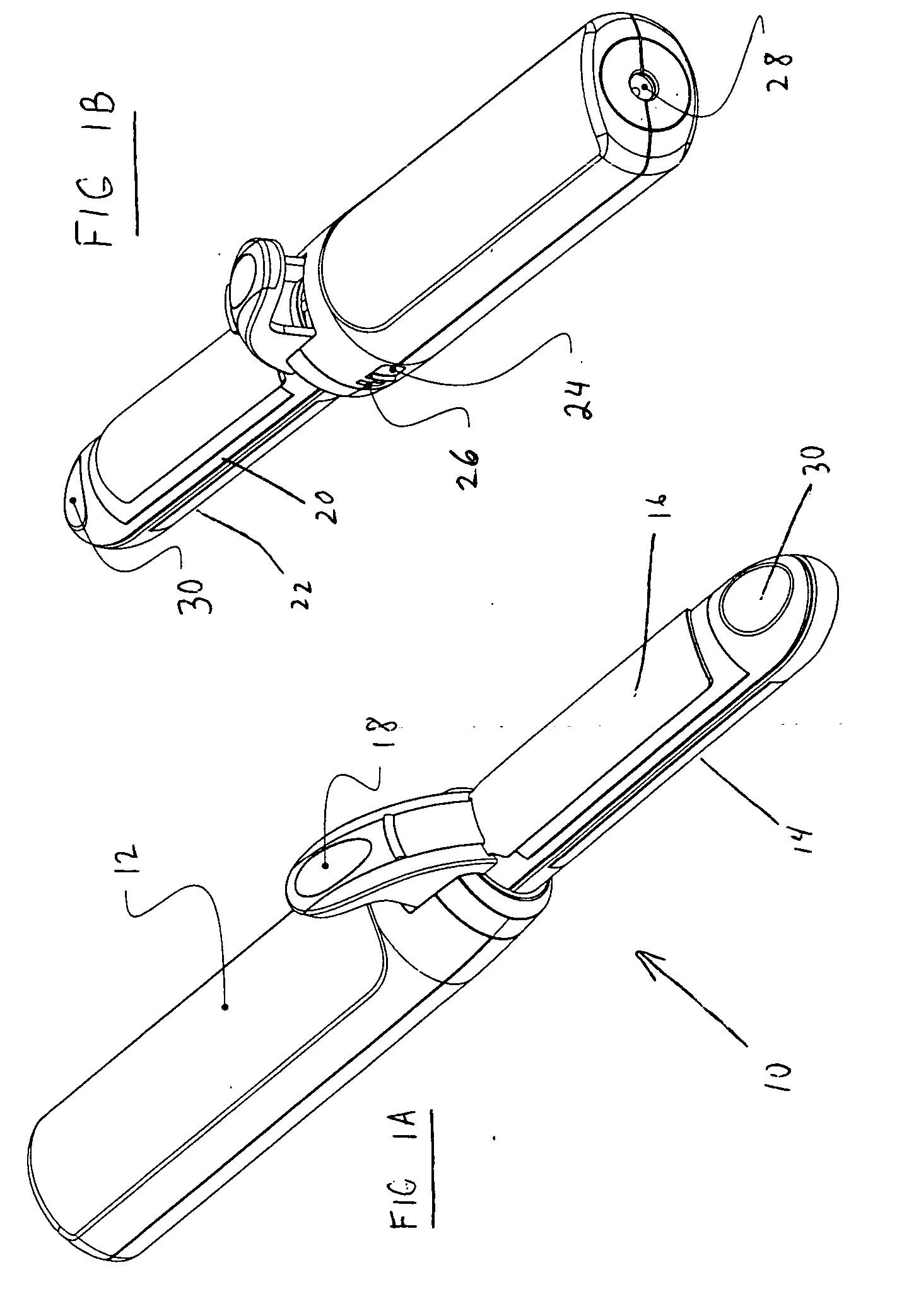 Split-barrel locking mechanism for hair appliance