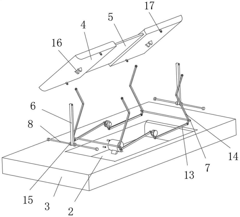 Transmission device for feeding of lifting cage of construction hoist