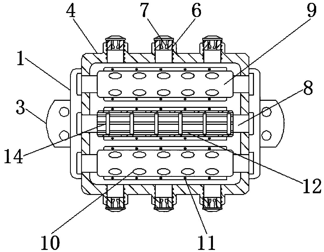 Cable multi-directional junction box