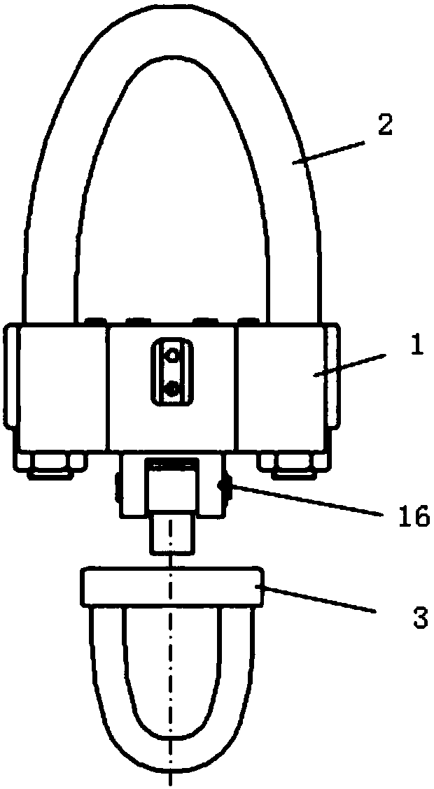 How to use the quick release device