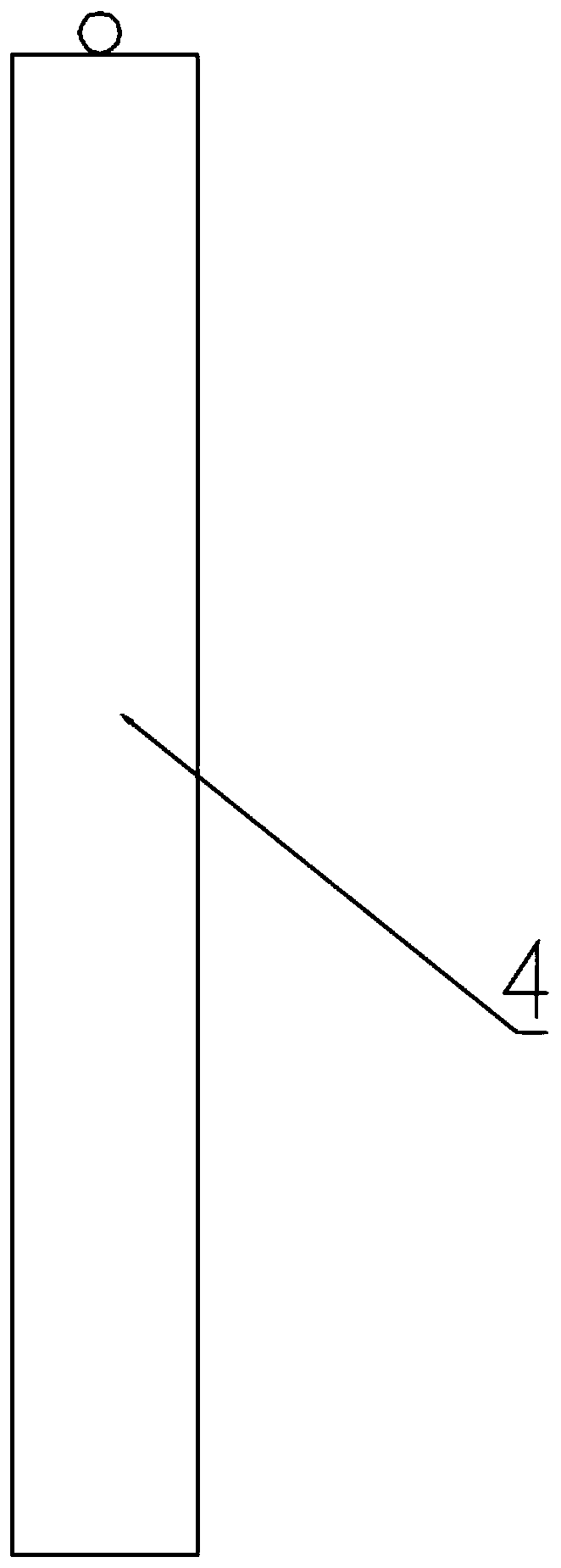 Fixing method for wedge-shaped steel tenon at movable end of assembled steel support