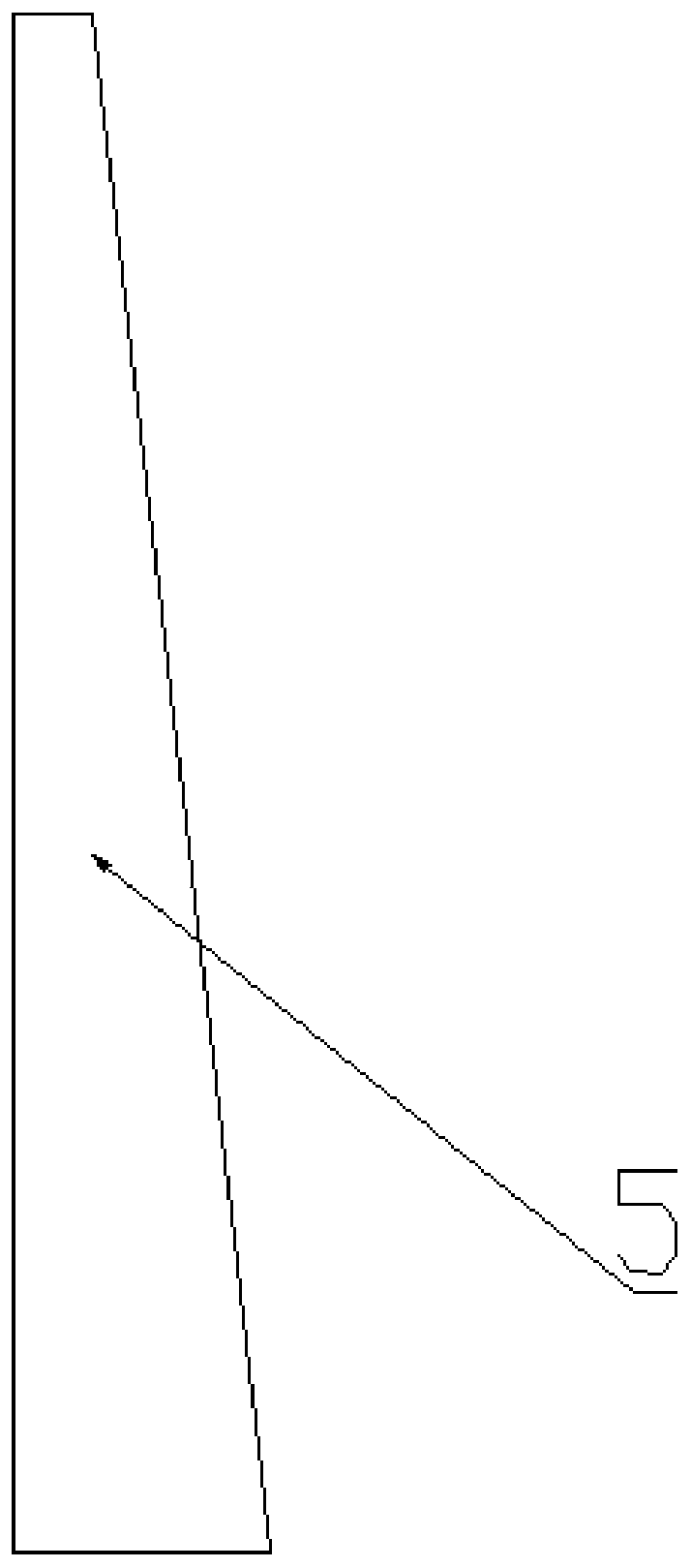 Fixing method for wedge-shaped steel tenon at movable end of assembled steel support