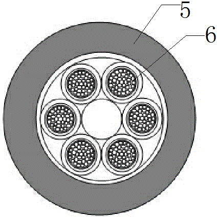 Tape winding type optical unit optical cable and manufacturing process thereof