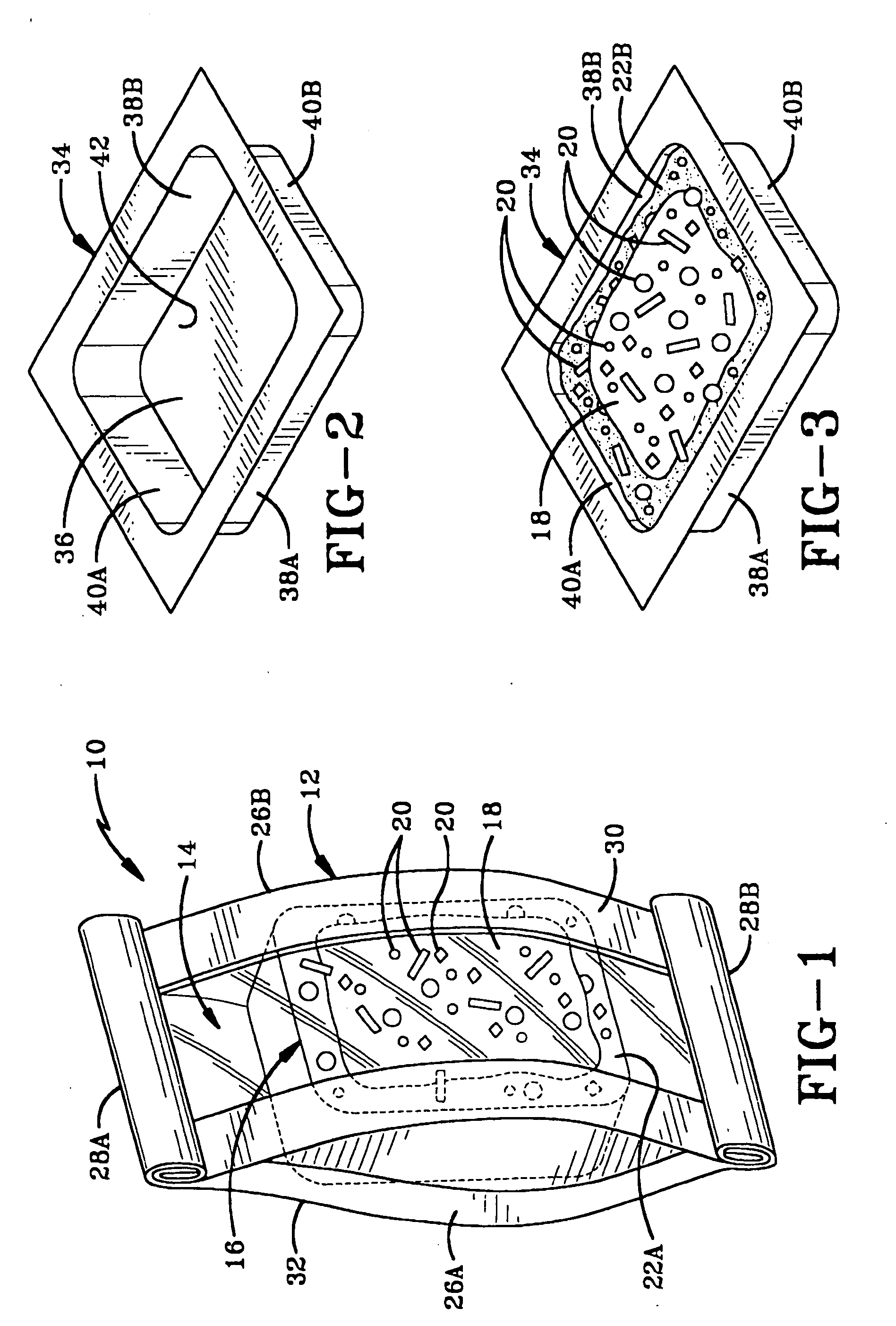 Frozen food package and method of use