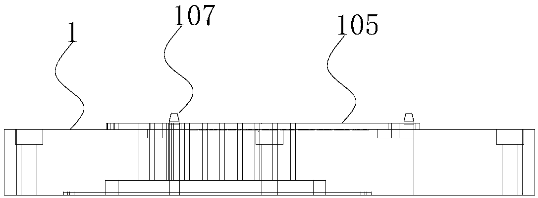 Graphite flakepasting jig