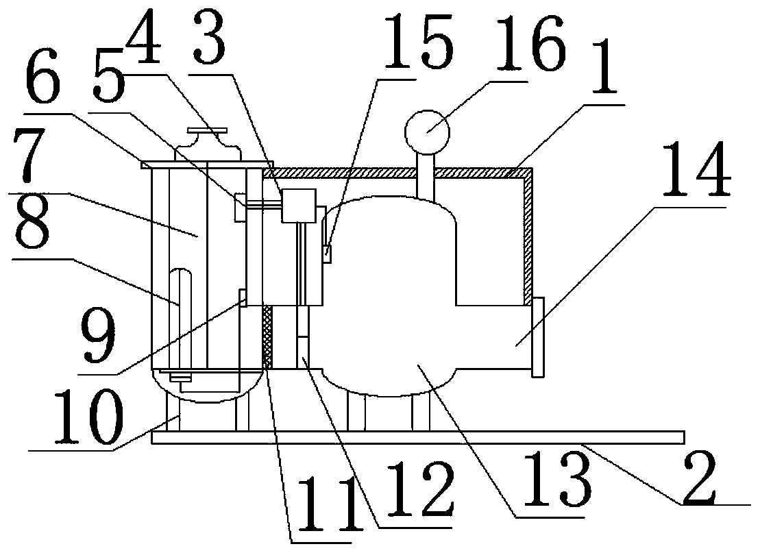 Energy-saving environment-friendly and temperature-adjustable water supply device