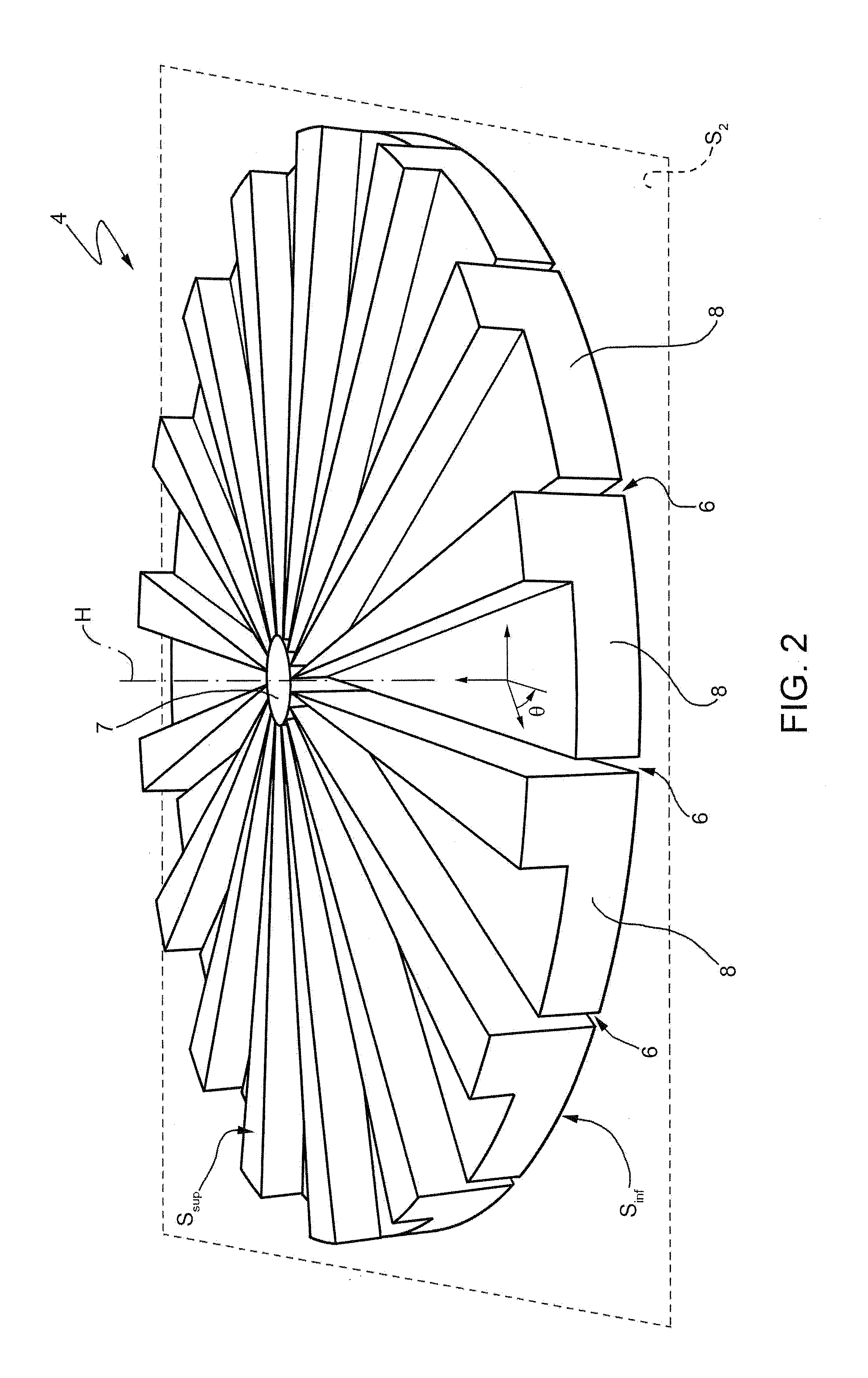 Plasmonic Plate for Generating Optical Vortices