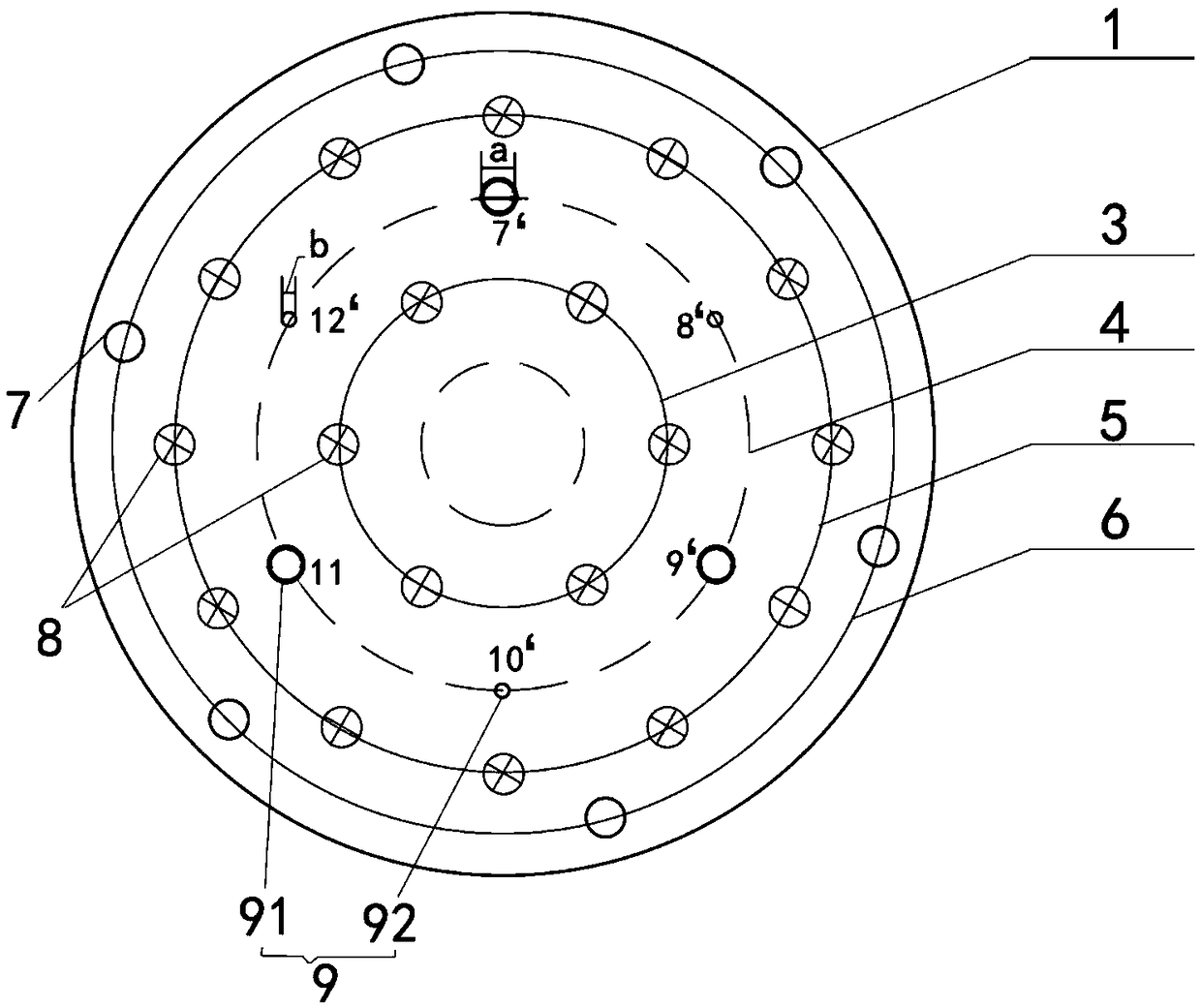 Electronic grade polysilicon reduction furnace base plate and reduction furnace