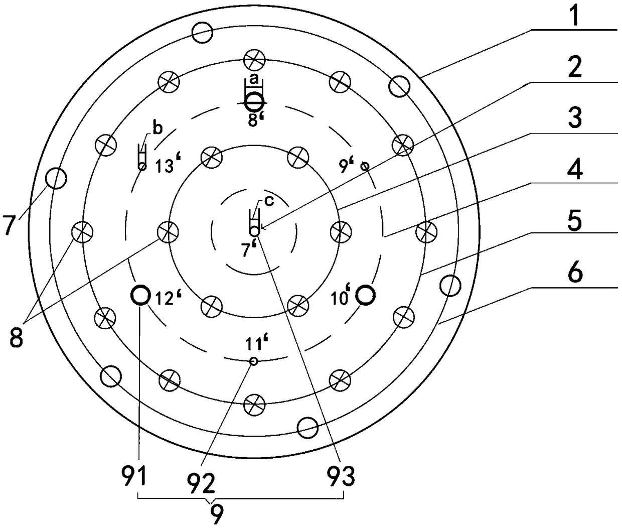 Electronic grade polysilicon reduction furnace base plate and reduction furnace