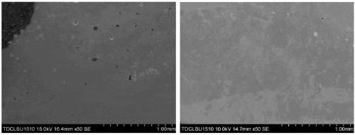 In-situ preparation method for manufacturing high-entropy alloy by gradient powder feeding laser additive material