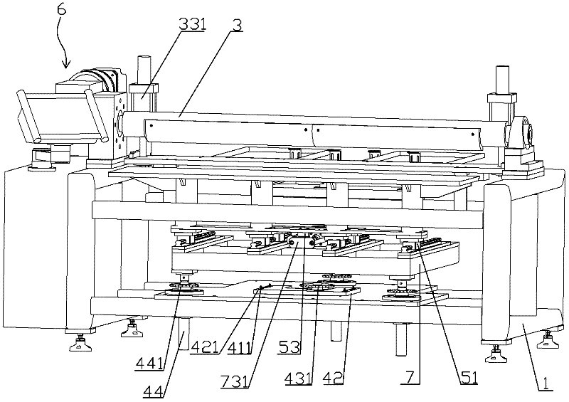 Bending machine capable of bending layer by layer