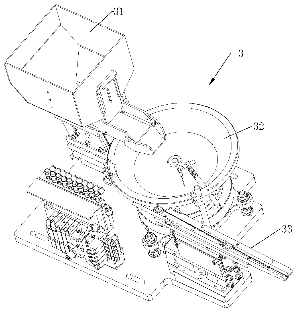 Automatic magnetizing, detecting and tubing all-in-one machine for magnetic materials