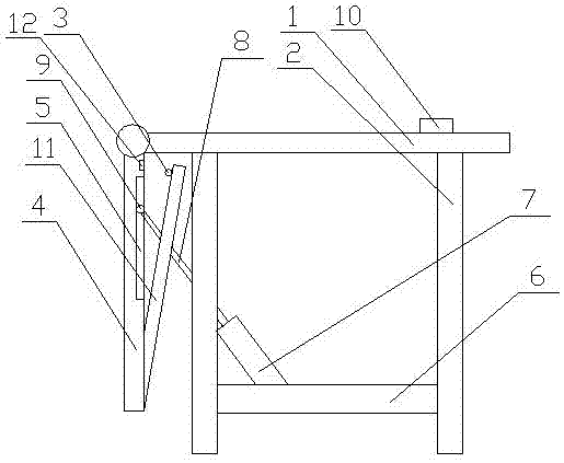 Workbench capable of being enlarged or shrunk