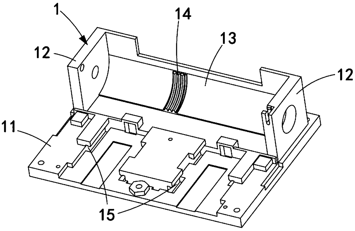 Integrated winding device and electric laundry rack with same