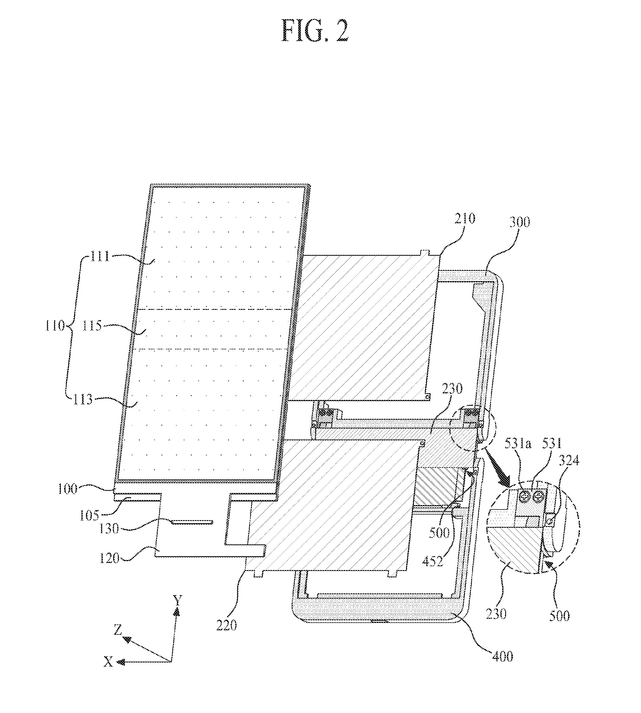 Foldable display apparatus