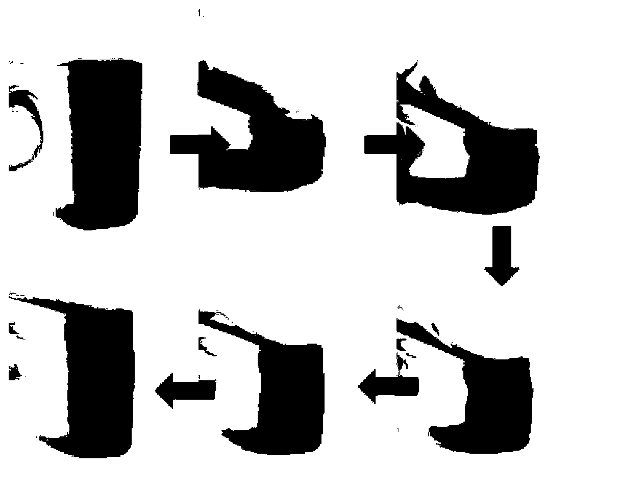 Flexible polymer-based graphene foam material and preparation method thereof