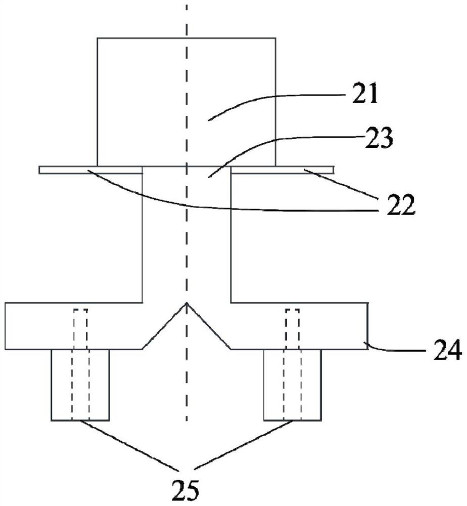 Waveguide structure linear polarization complementary source antenna based on 3D printing technology