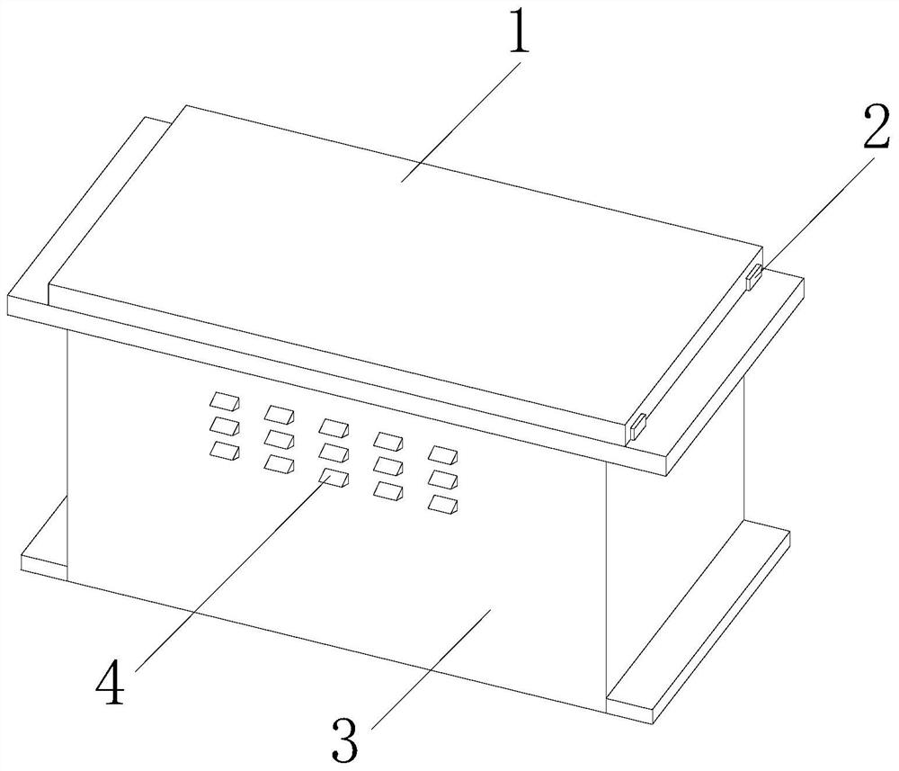 Capacitor element protection box