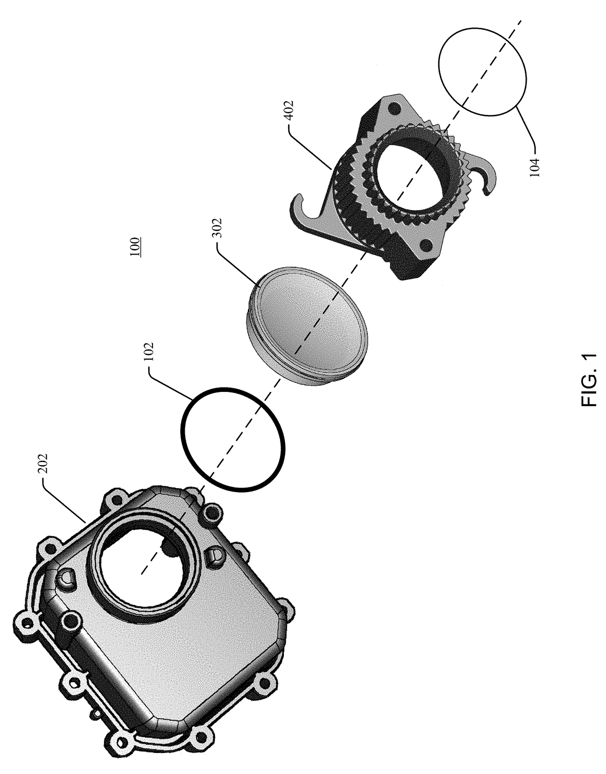 Optical sensor housing