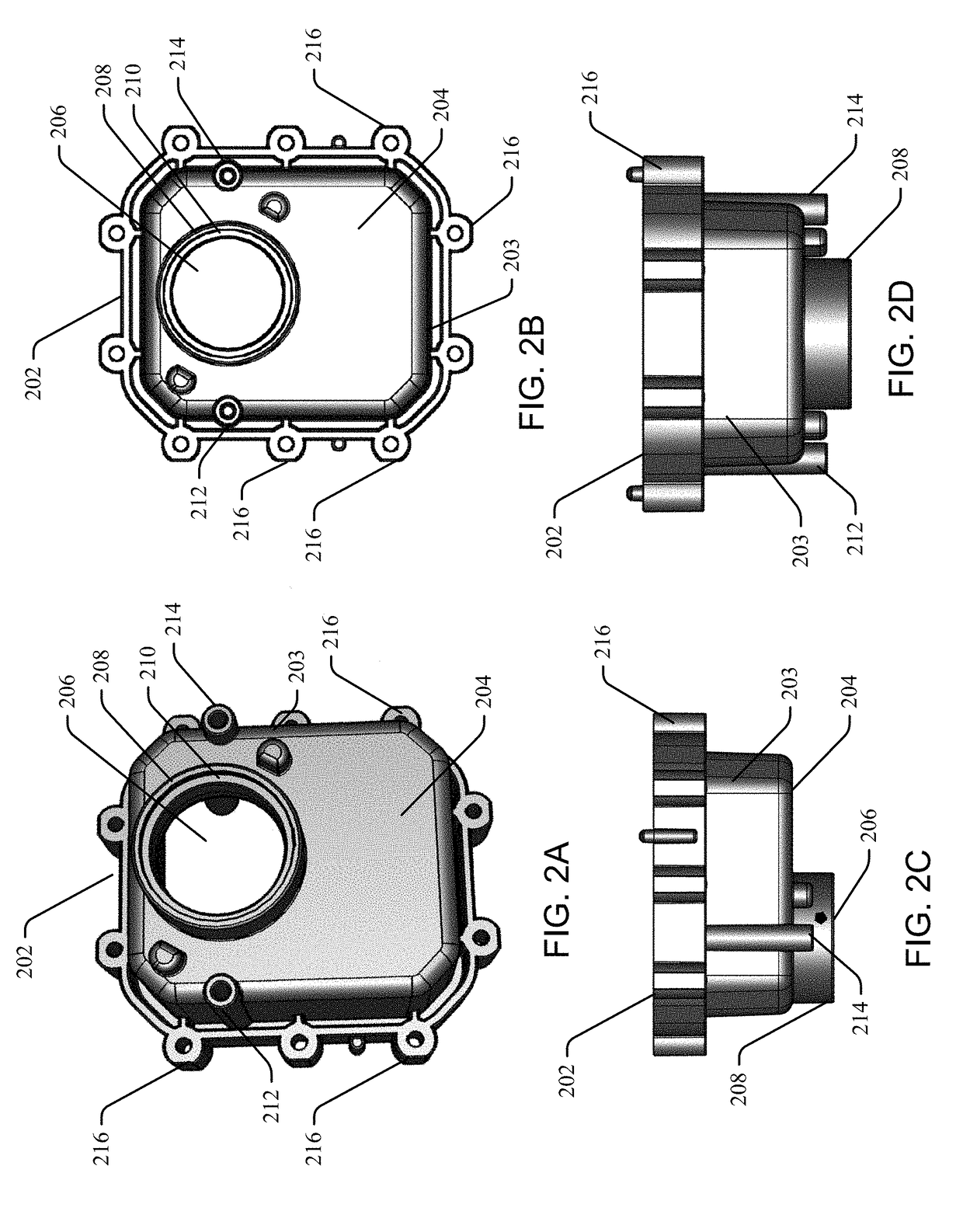 Optical sensor housing