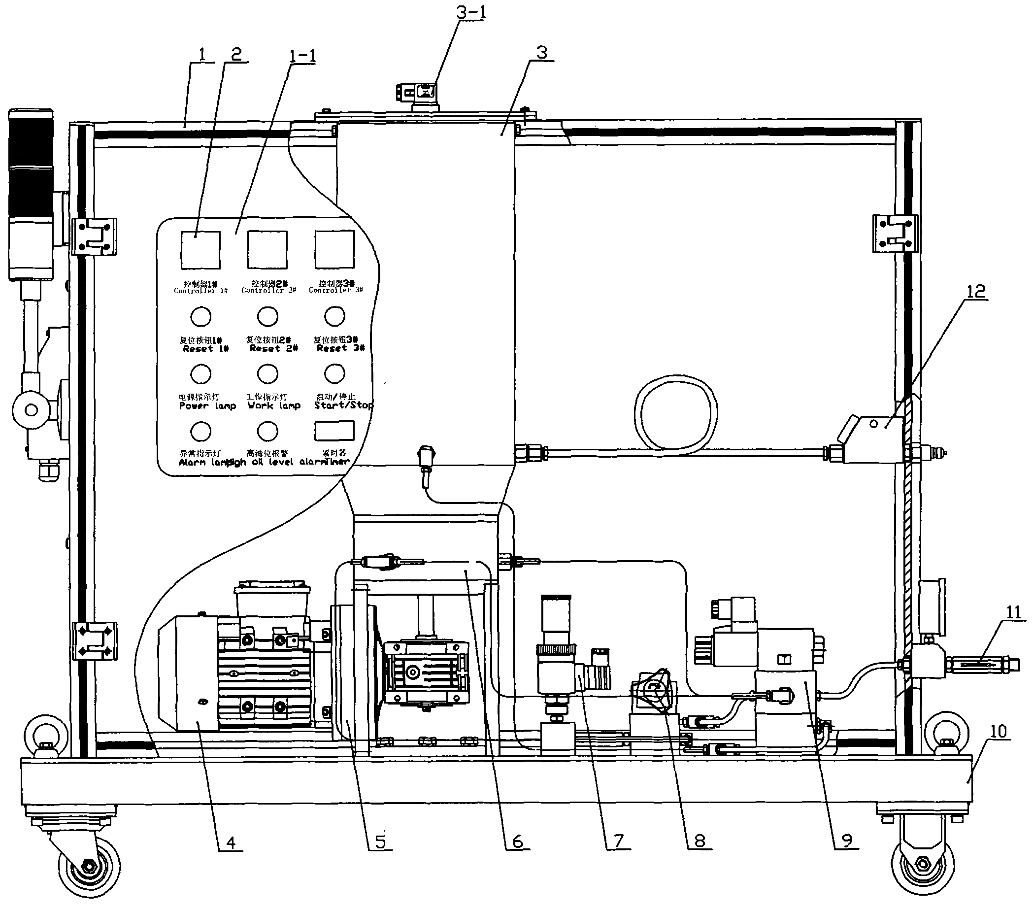 Automatic oil lubricating pump