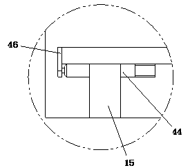 Falling device of stamping and drawing die