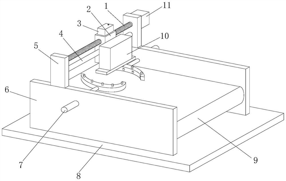 Three-dimensional UV printing equipment for manufacturing artistic well lid with colored patterns on surface and implementation method of three-dimensional UV printing equipment