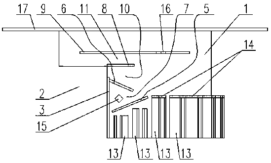 Firewood stove inner sleeve with multiple combustion chambers