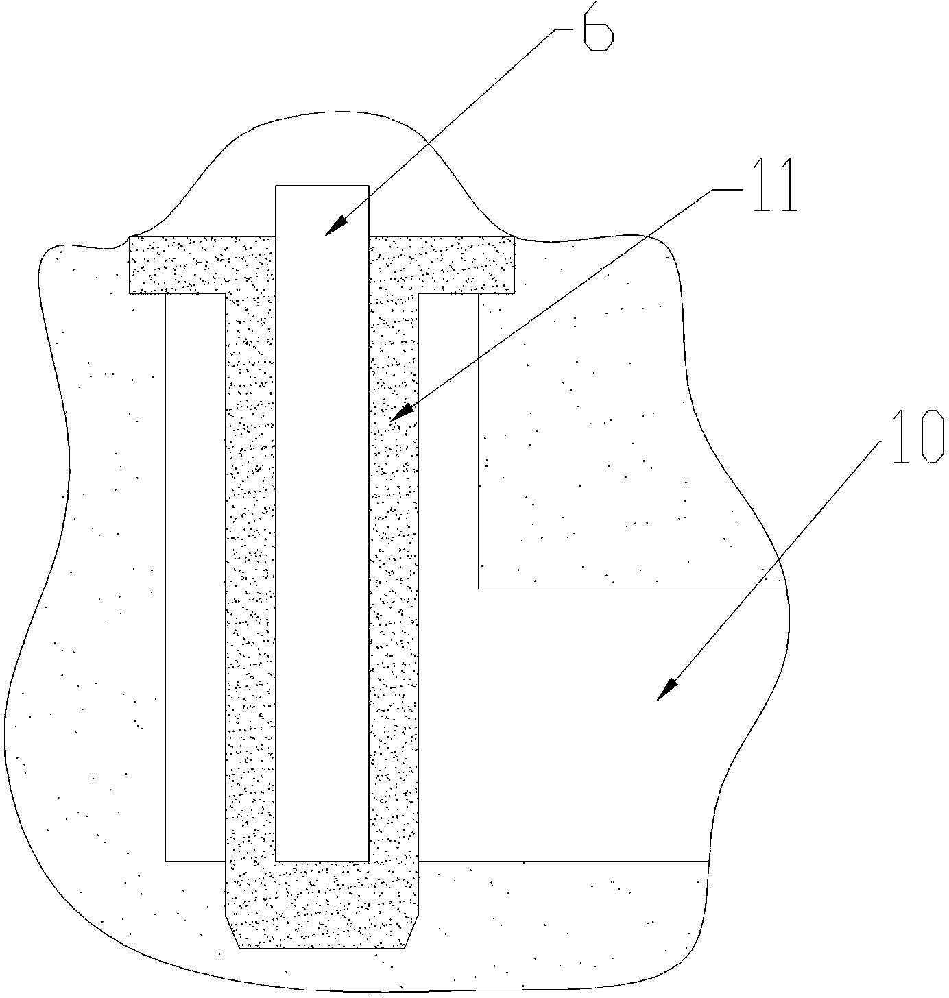 Casting method of large-scale high pressure resisting multi-cylinder-block cast