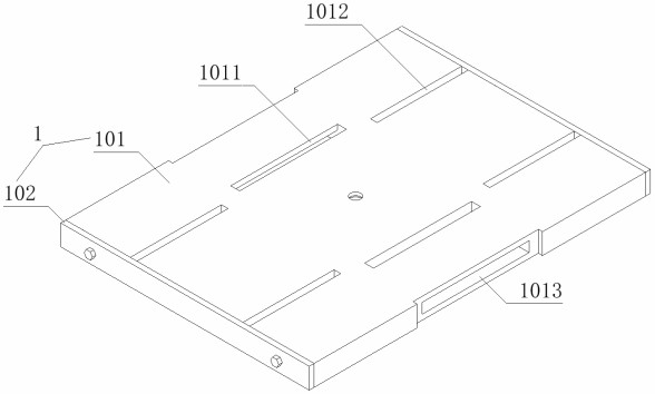 A board color correction positioning device based on wooden furniture manufacturing