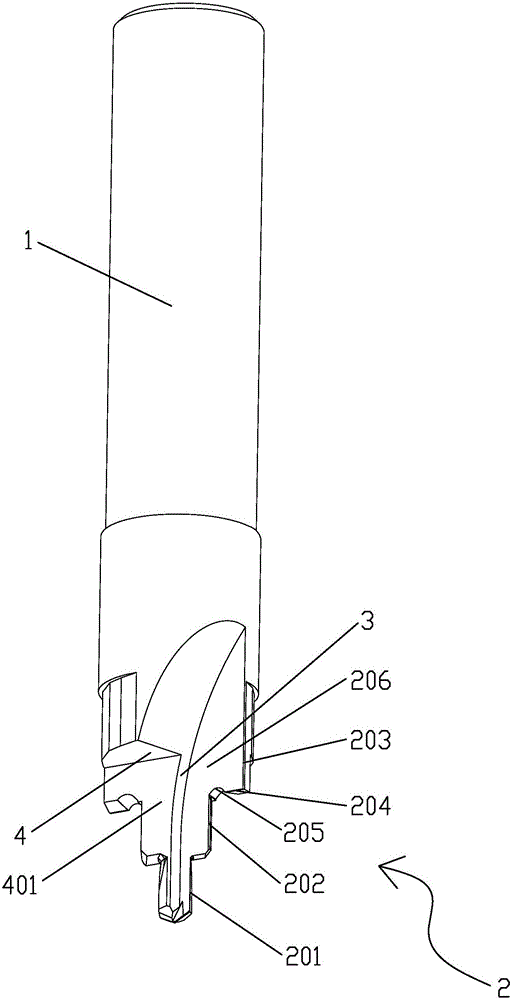 Efficient combined cutting tool