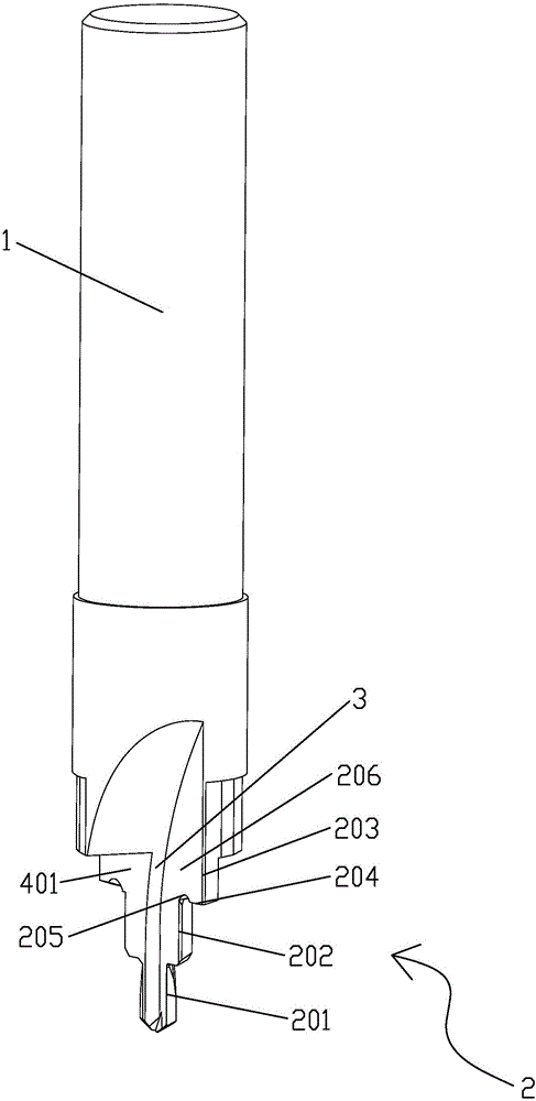 Efficient combined cutting tool