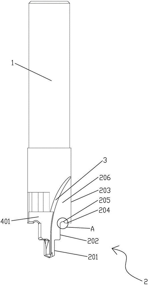 Efficient combined cutting tool