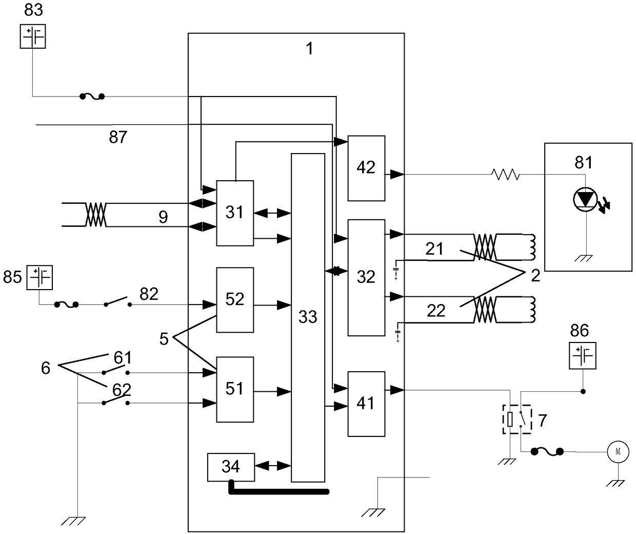 Starting switch backlight control device with ceremony sense and backlight control method