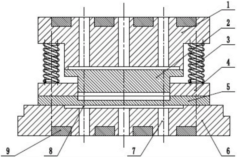 Unilateral cavity free foaming method