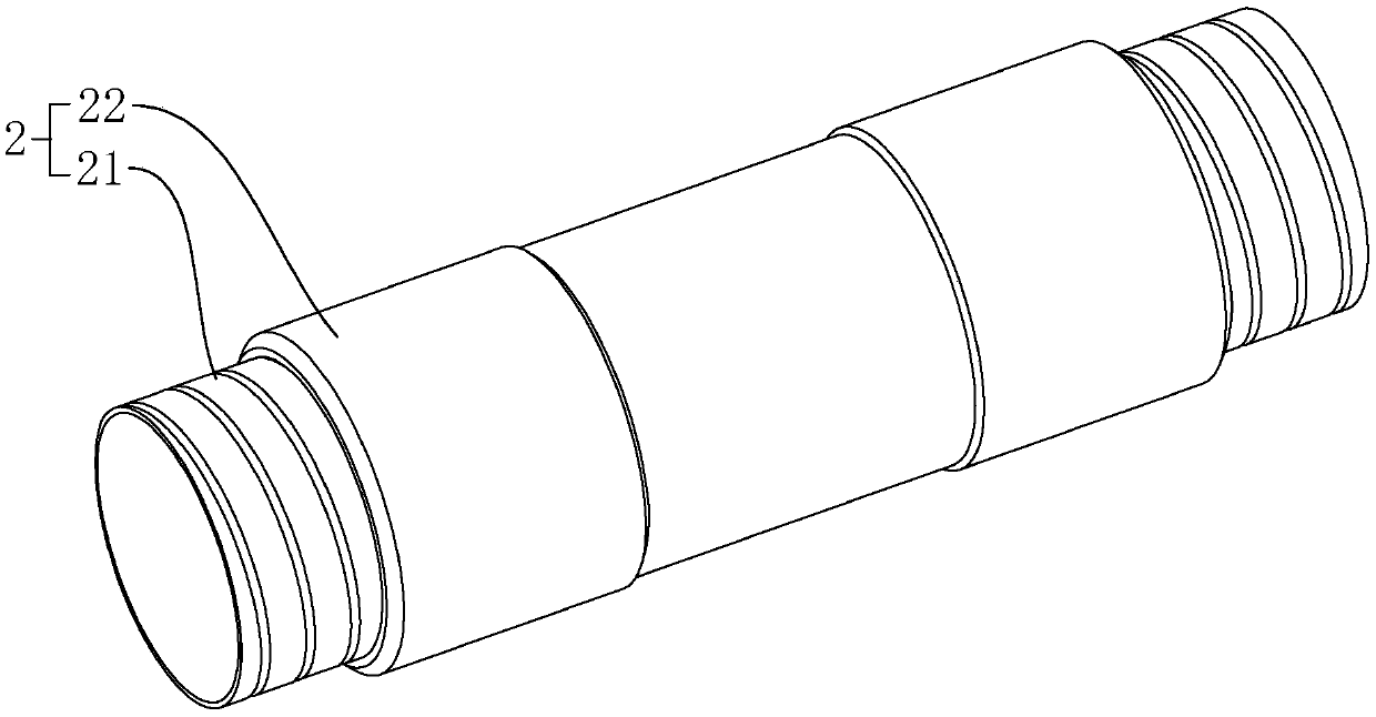 Hot-melt type cable middle connection mounting technology