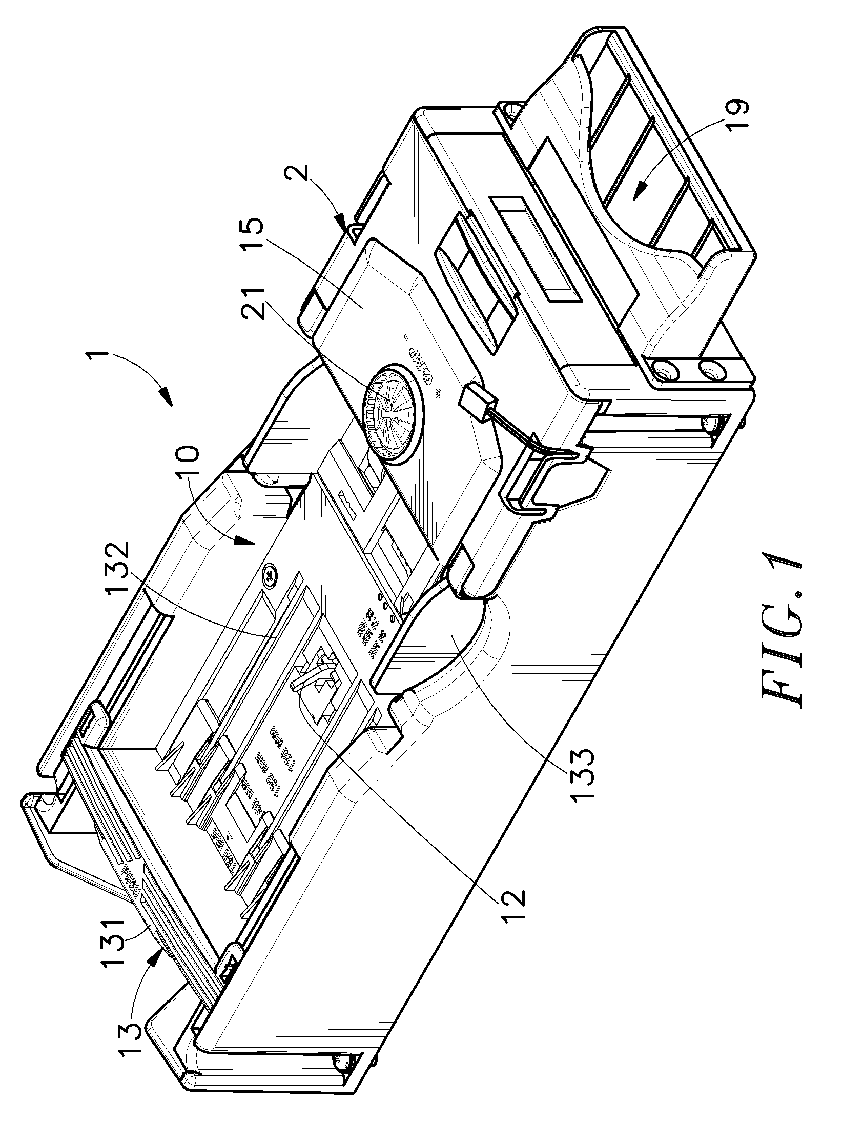 Card dispenser having a mobile sensor holder box