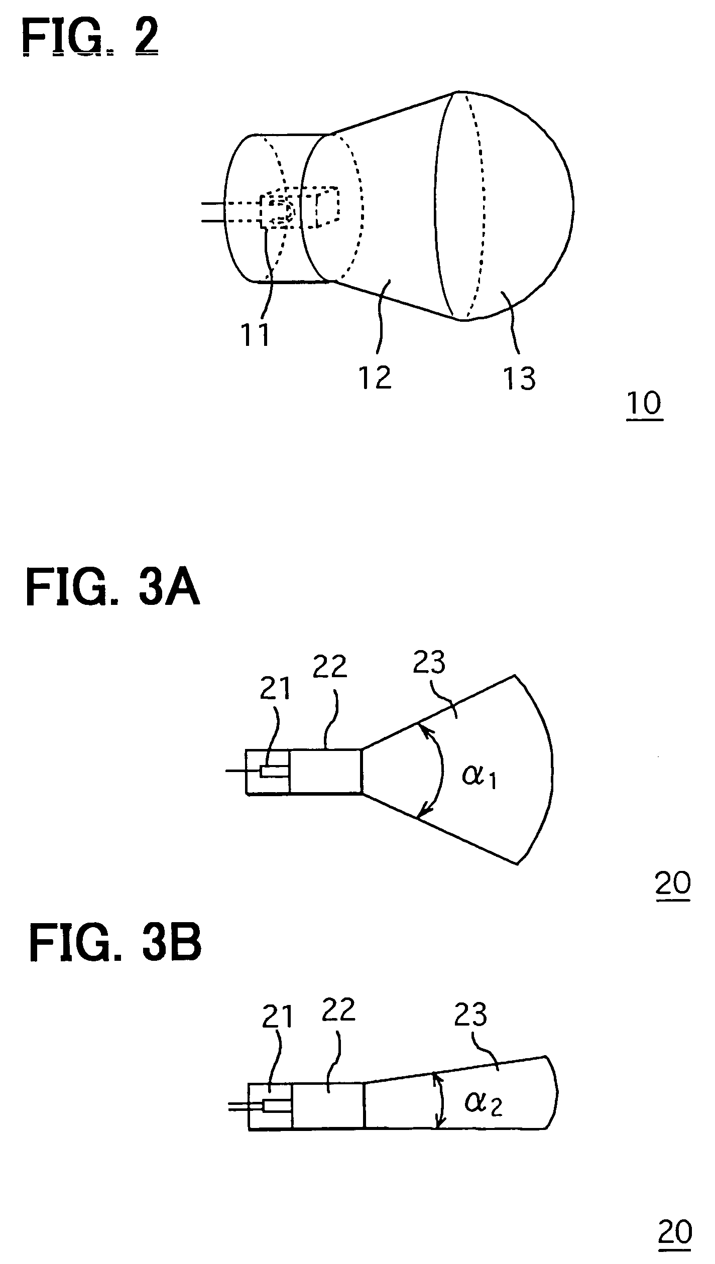 Lighting device for a vehicle and method for controlling light distribution of the lighting device