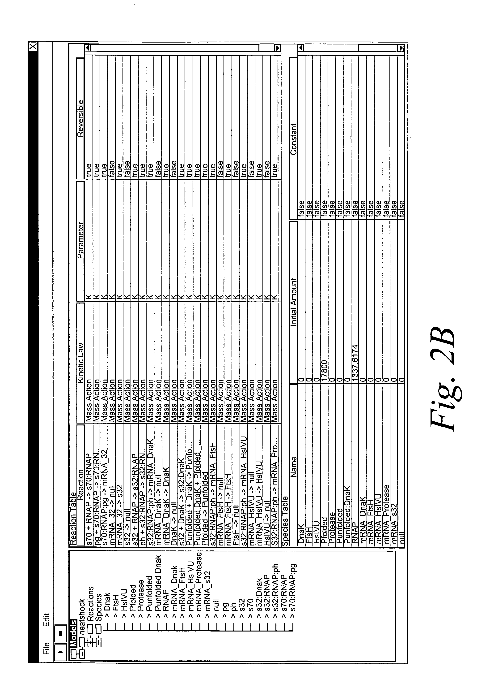 Block diagram explorer in a method and apparatus for integrated modeling, simulation and analysis of chemical and biological systems